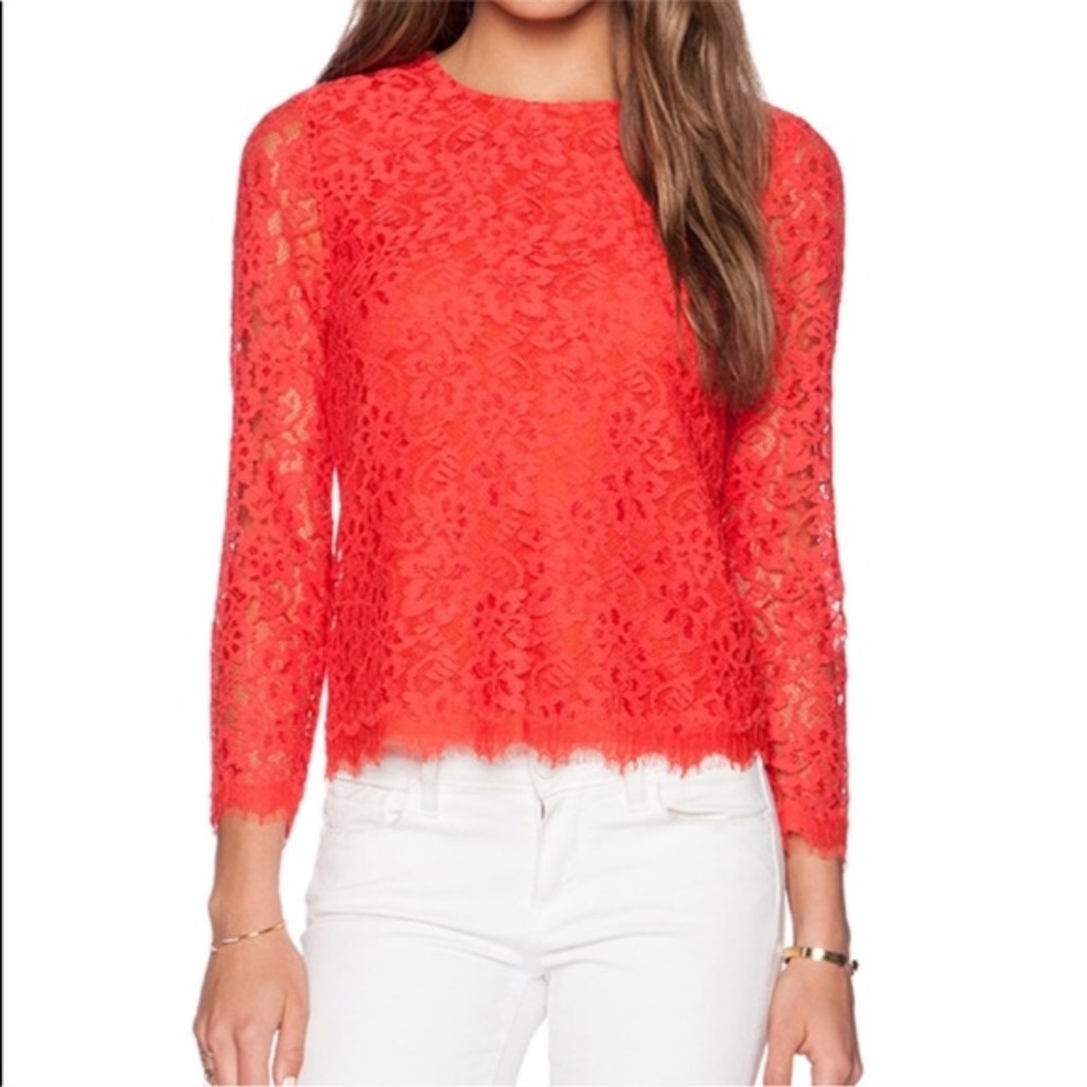 Brielle Lace Top - DVF